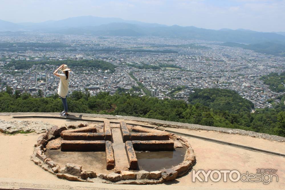 大文字山火床