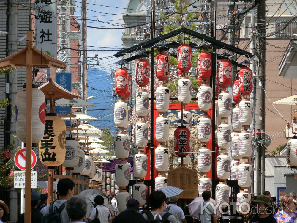 祇園祭　後祭り黒主山