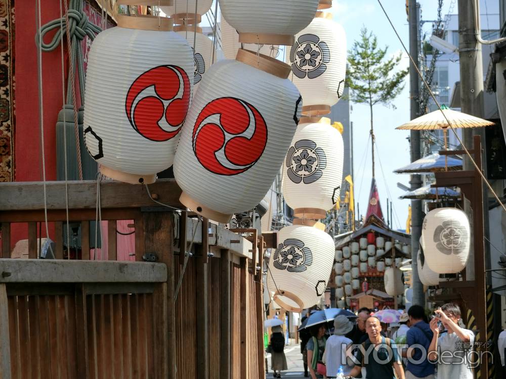 祇園祭　後祭り新町通