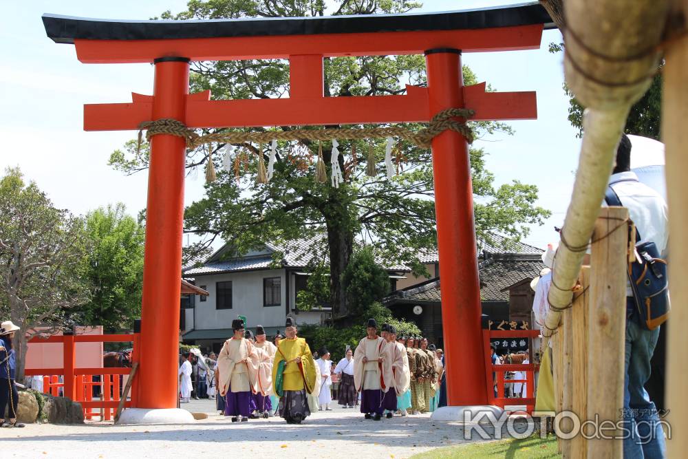 上賀茂神社　競馬神事