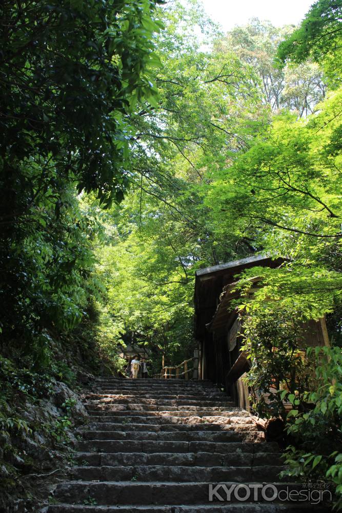 嵐山　大悲閣千光寺参道