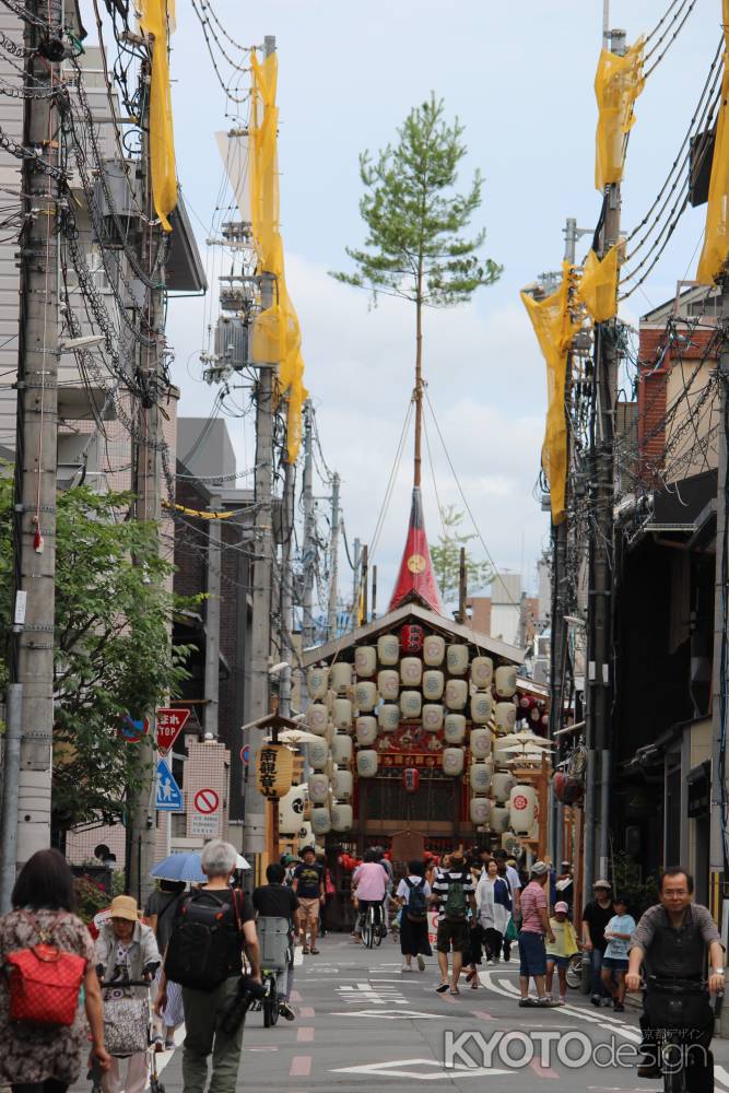 祇園祭　後祭り　大屋根の真松