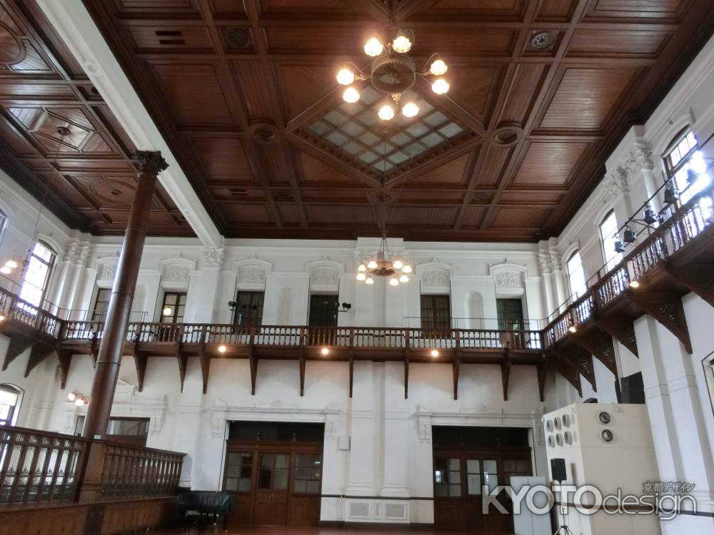 旧日本銀行の京都文化博物館　