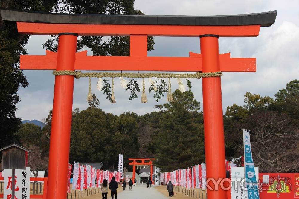 上賀茂神社　鳥居