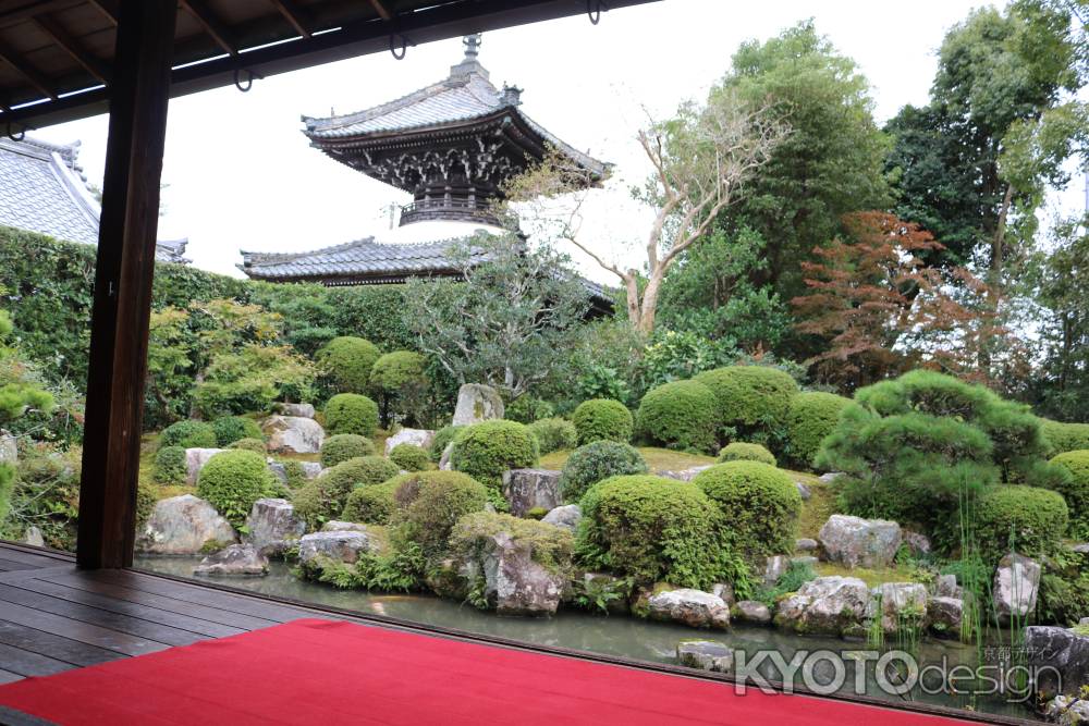 穴太寺　庭園