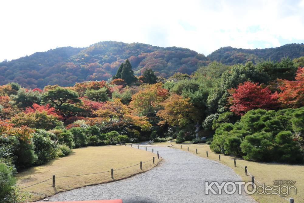 大河内山荘　紅葉6