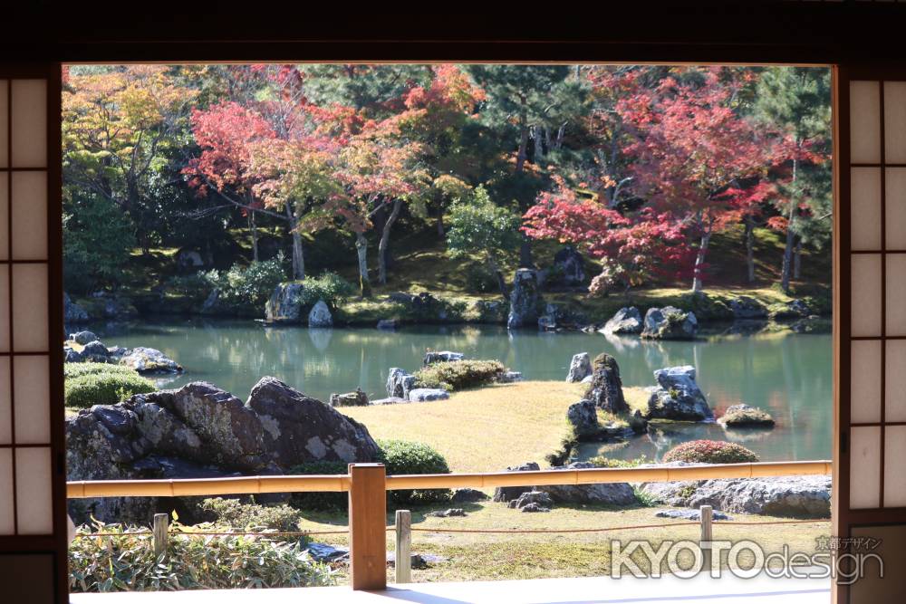 天龍寺　曹源池庭園4