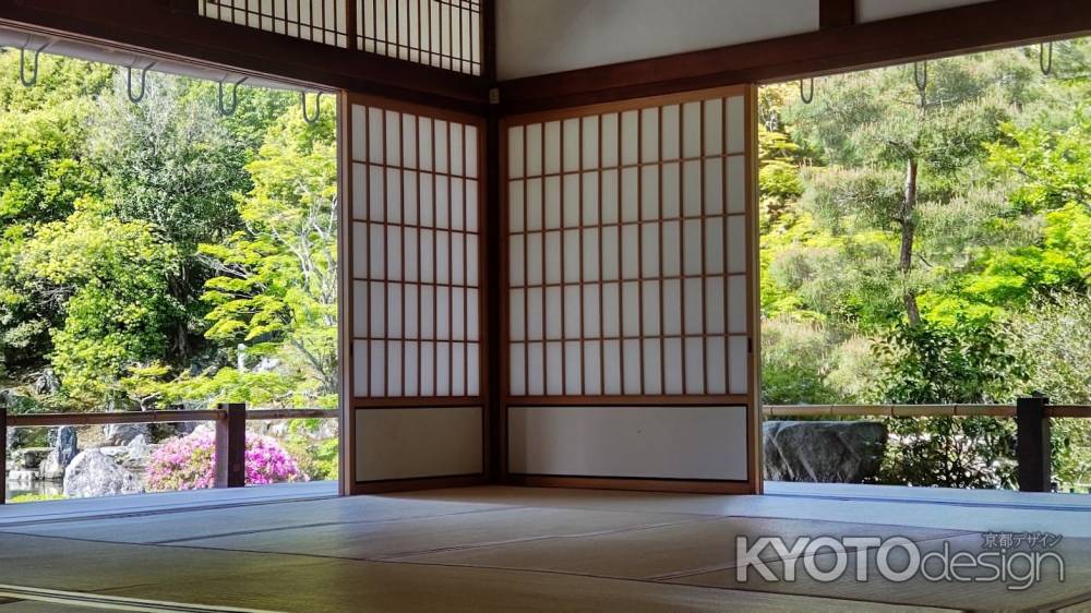 天龍寺　曹源池庭園