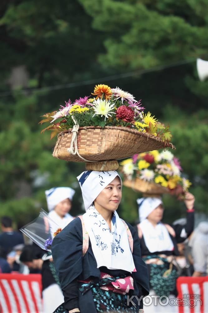 時代祭り白川女4