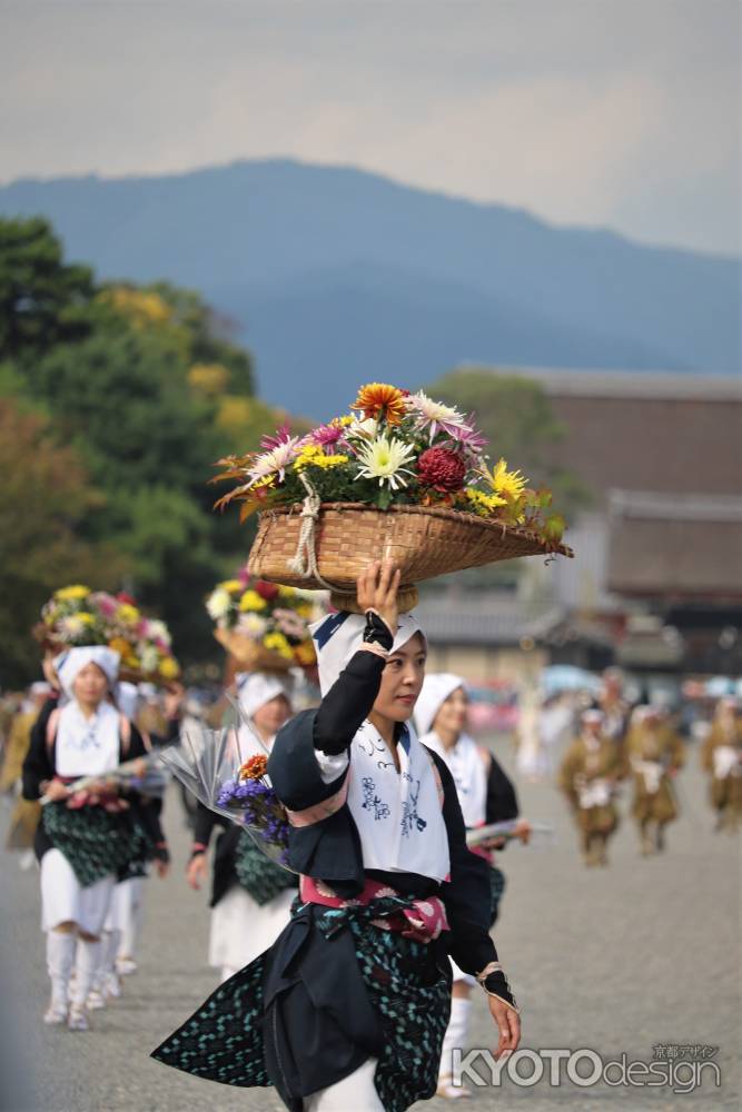 時代祭り白川女7