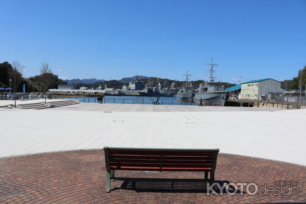 舞鶴　赤れんがパーク港の風景