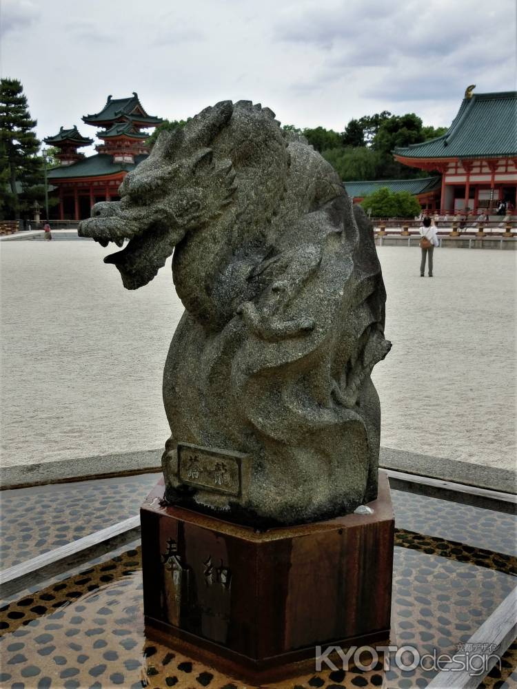 平安神宮　蒼龍