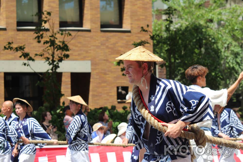 祇園祭山鉾巡行　岩戸山