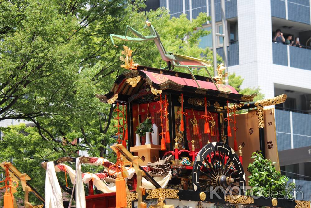 祇園祭山鉾巡行　蟷螂山