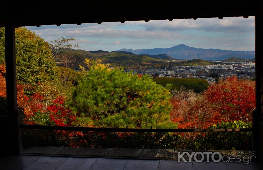 大河内山荘の紅葉