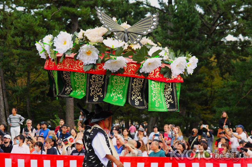 時代祭り　風流傘