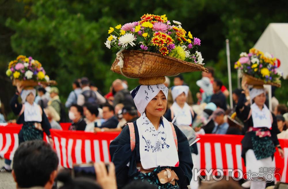 時代祭り　白川女