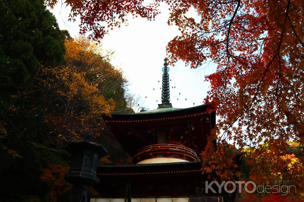 虚空蔵法輪寺　紅葉