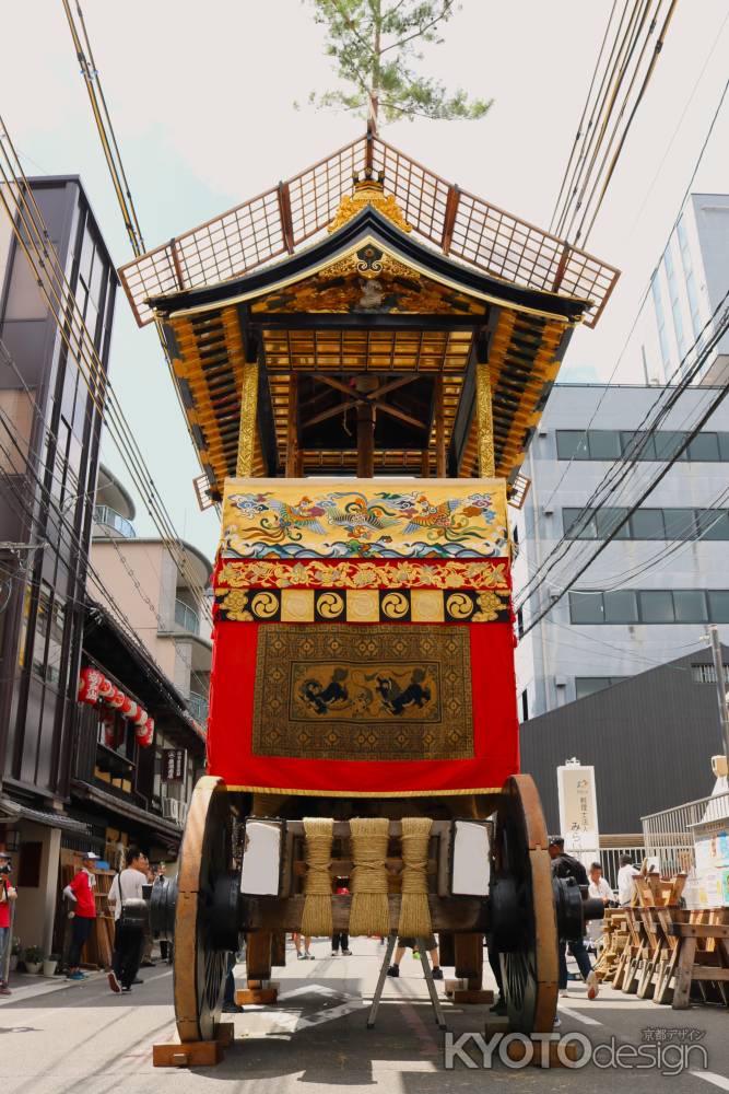 山鉾建　岩戸山