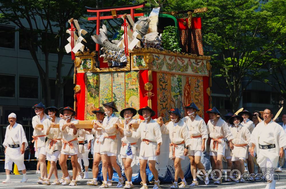 祇園祭山鉾巡行 後祭鯉山