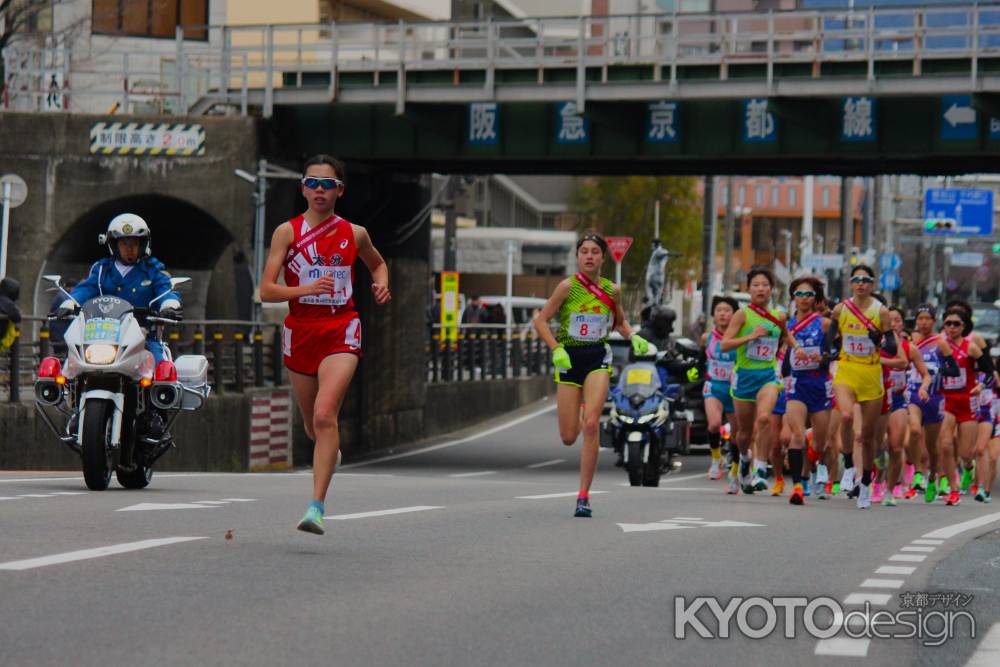 京都冬の風物詩　第44回皇后盃都道府県対抗女子駅伝