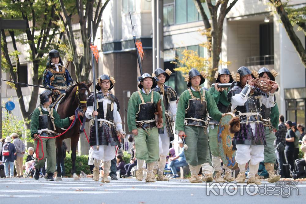 時代祭り　延暦時代　延暦武官行進列