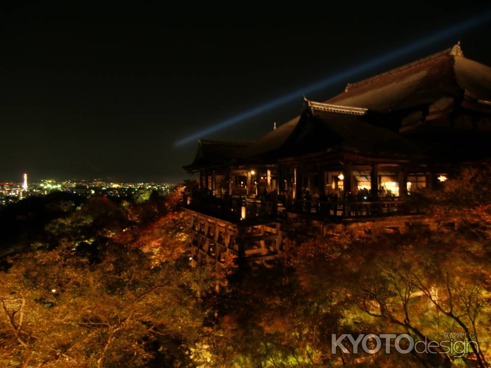 清水寺　夜1