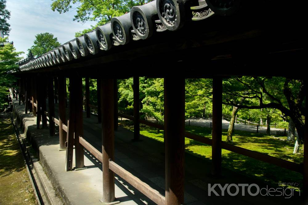 東福寺 通天橋と青紅葉2