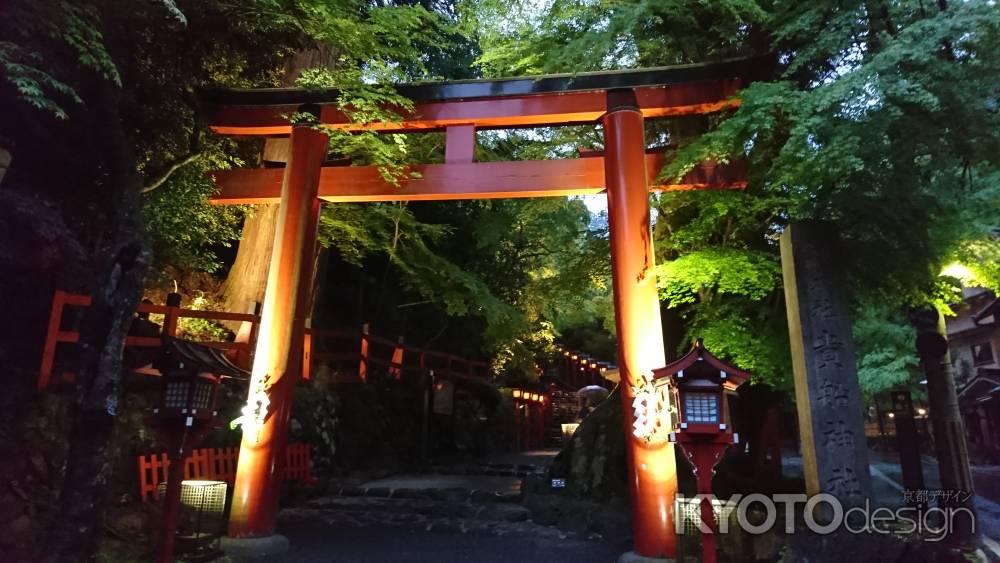 貴船神社 ライトアップ