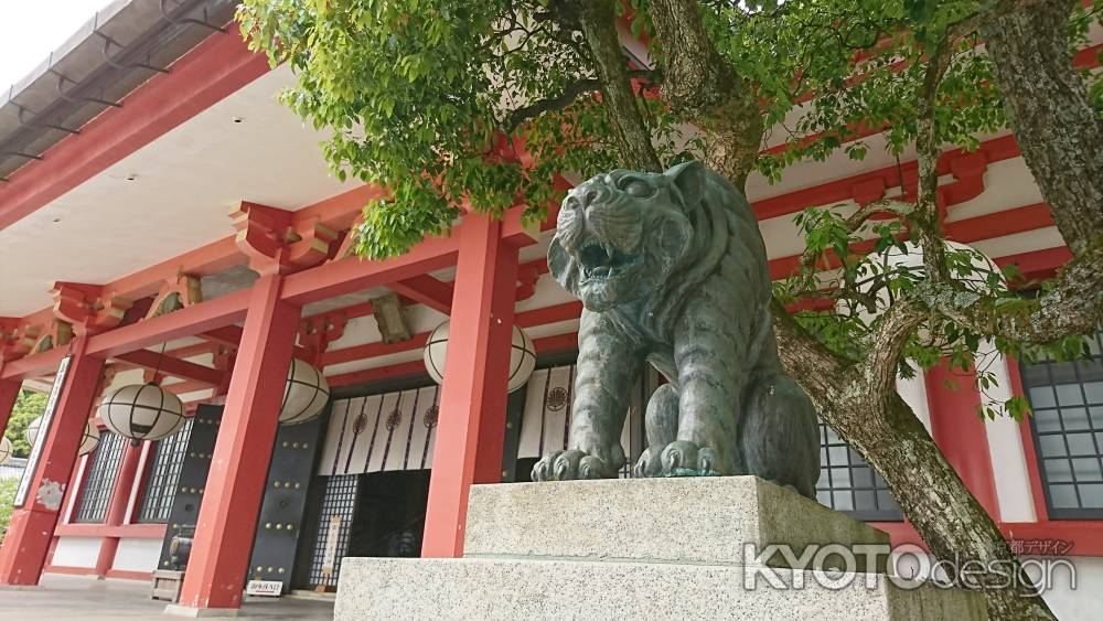 鞍馬寺 阿吽の虎