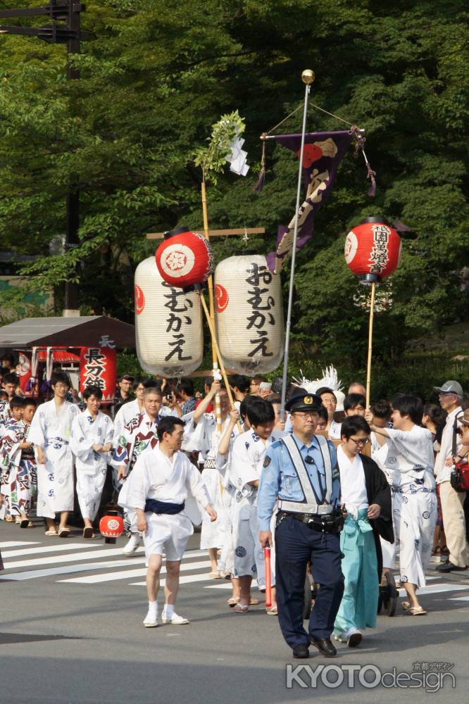 お迎え提灯