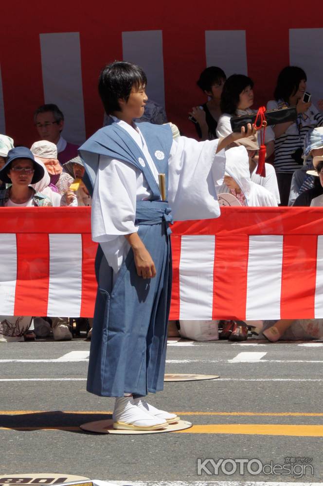 くじ改め⑤　四条傘鉾編（若手）