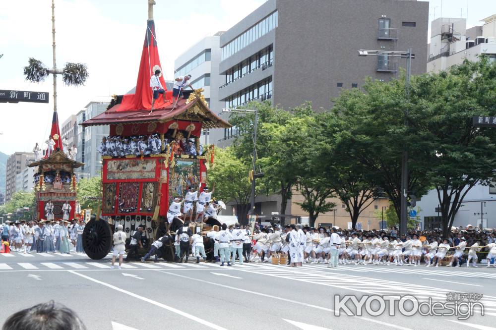 最後の辻回し②