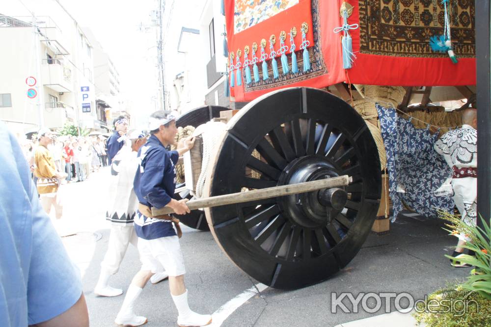 長刀鉾のお帰り⑥