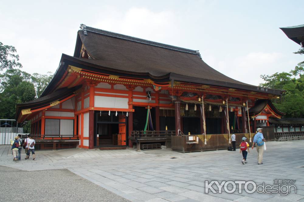 夏越の祓い、八坂神社ー２