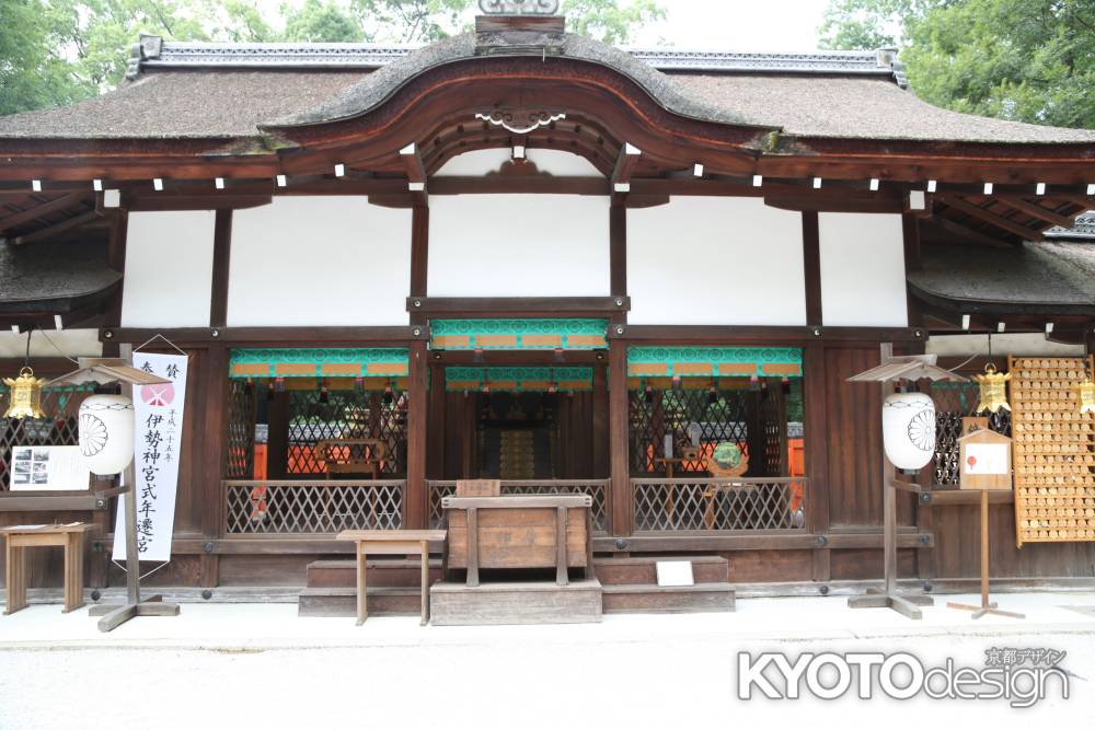 河合神社 拝殿①