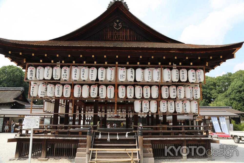 下鴨神社 舞殿