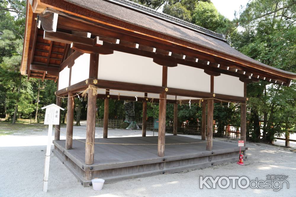 上賀茂神社 楽屋