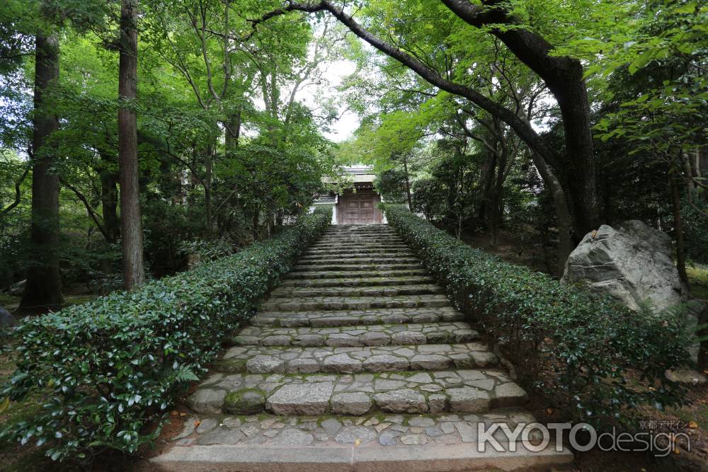 龍安寺 石段