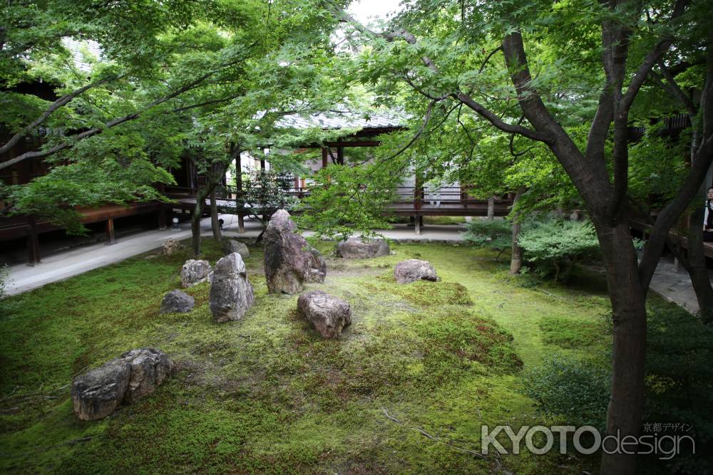 建仁寺　四方正面の禅庭