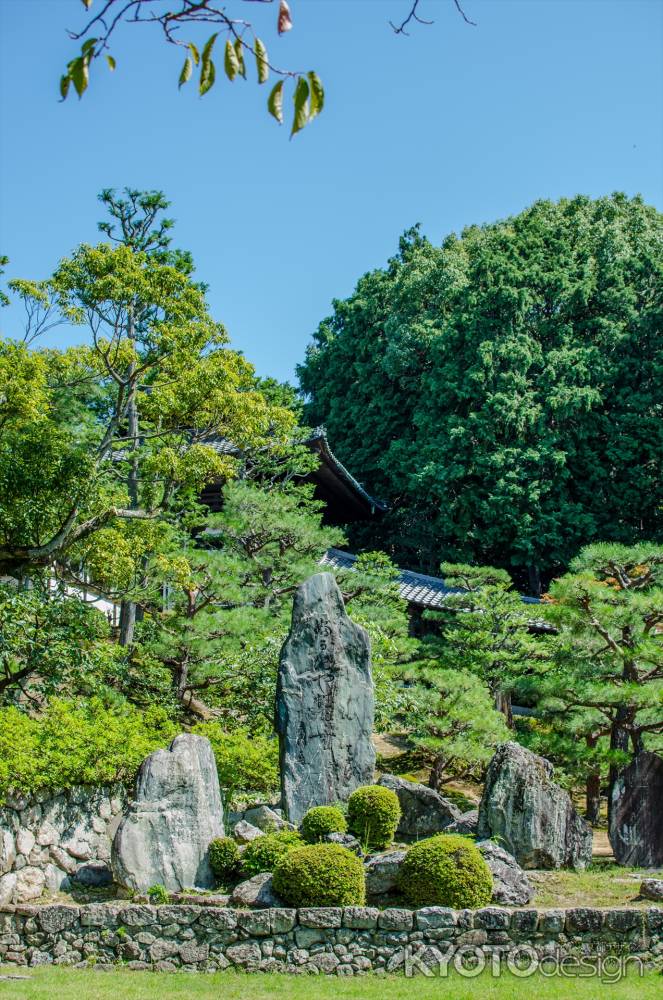 東福寺洗玉澗で、石碑を見る