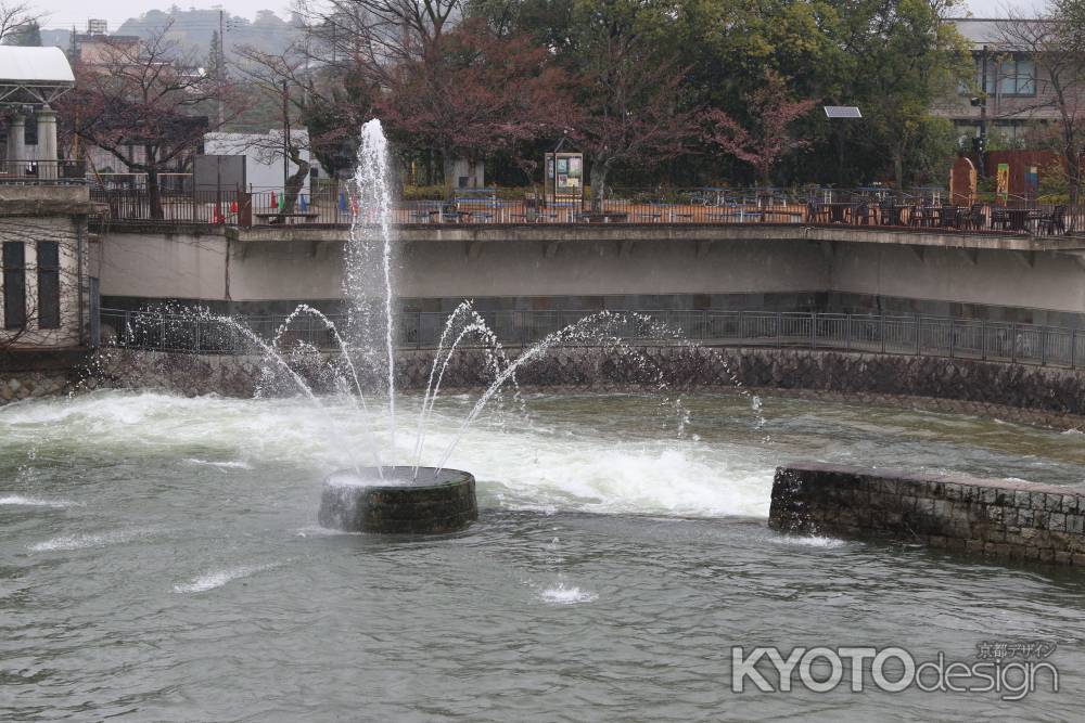 琵琶湖疏水記念館の噴水