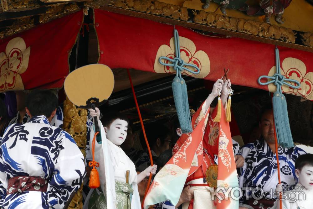 祇園祭 曳き初め太平の舞