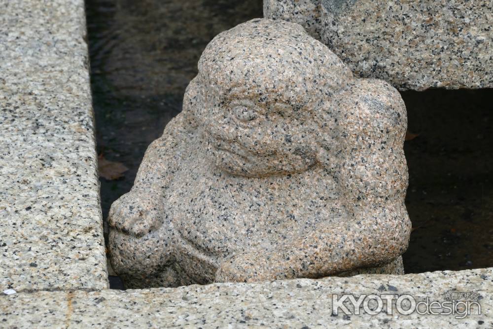 世界遺産　西本願寺邪鬼