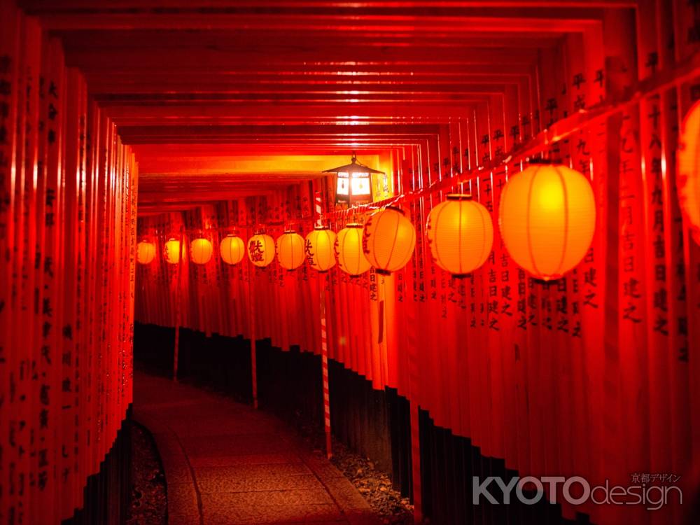 伏見稲荷大社 宵宮祭 千本鳥居