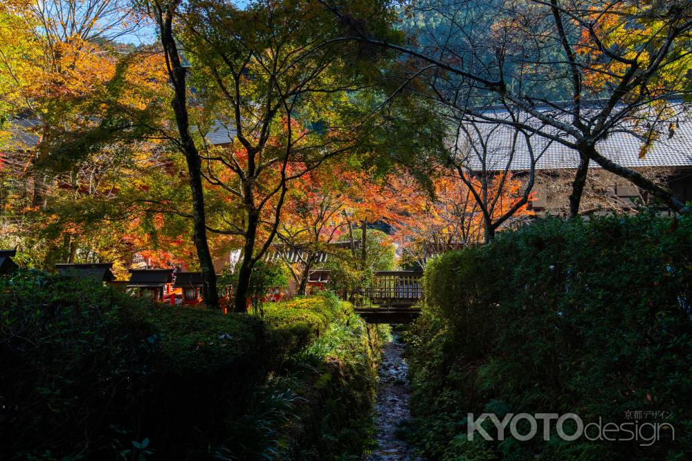 鞍馬寺にて　2