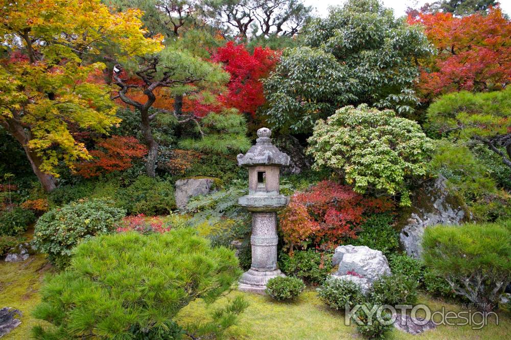 大河内山荘の紅葉3