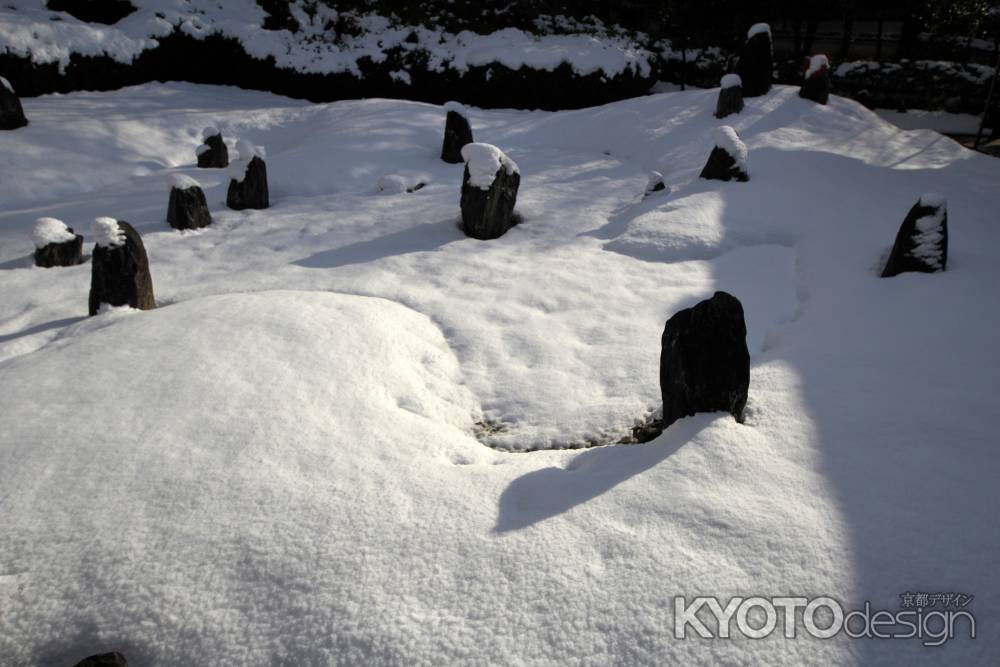 冬の光明院庭園