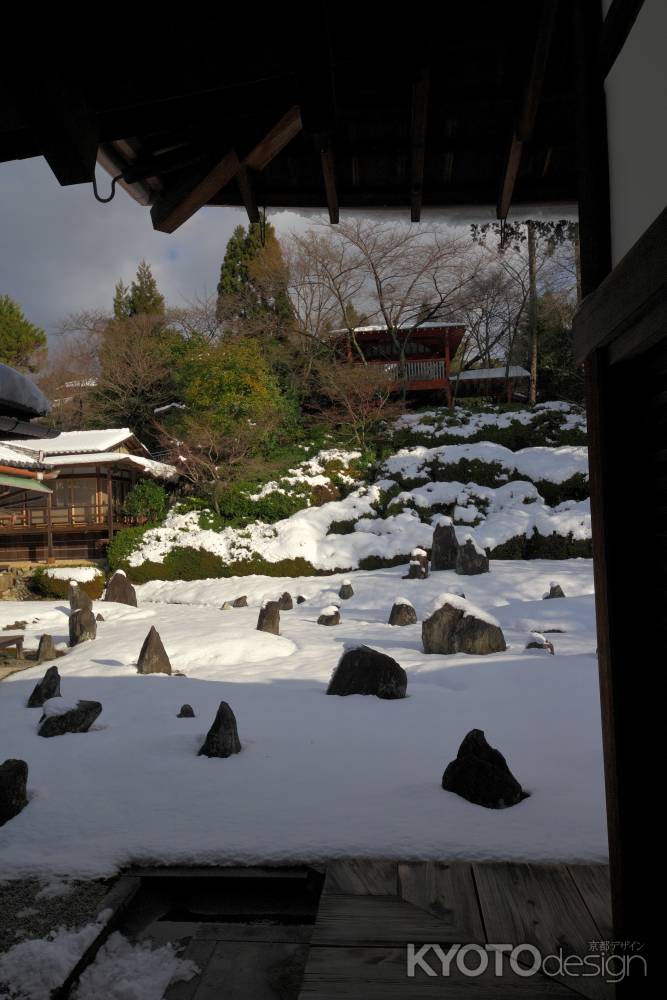 冬の光明院庭園