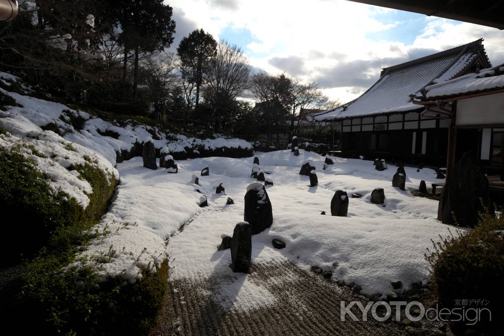 冬の光明院庭園